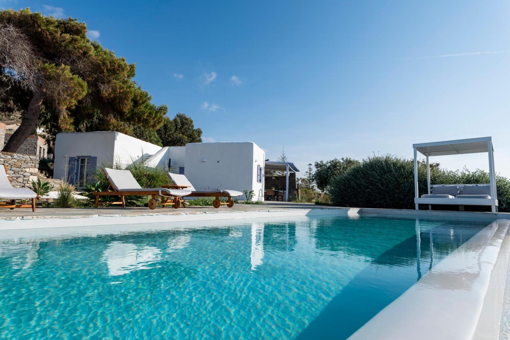 Orasea Villa With Private Pool Páros Exterior foto