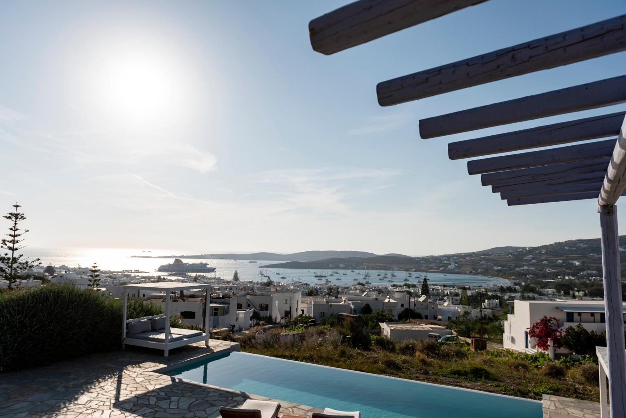 Orasea Villa With Private Pool Páros Exterior foto